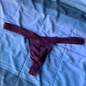 Sheer Purple Men Thong